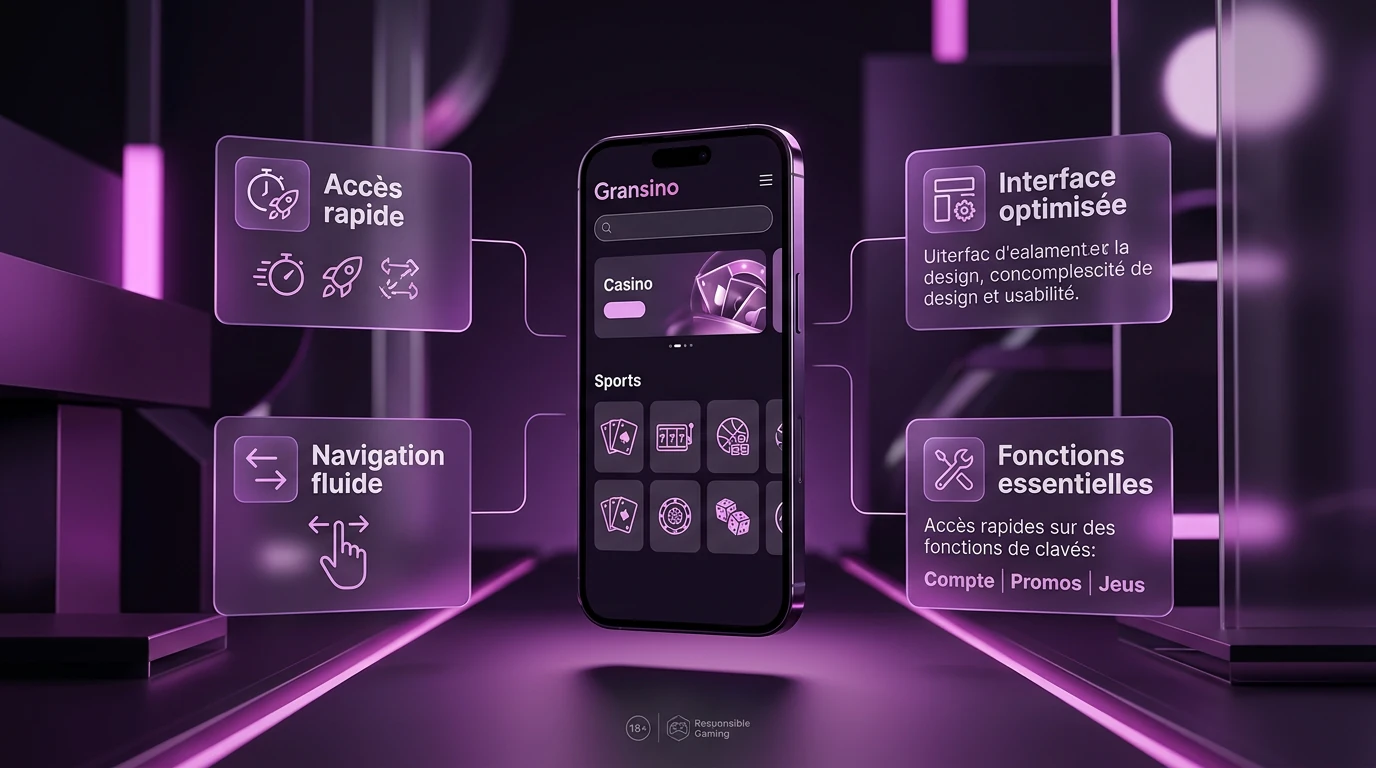 Avantages du Gransino mobile