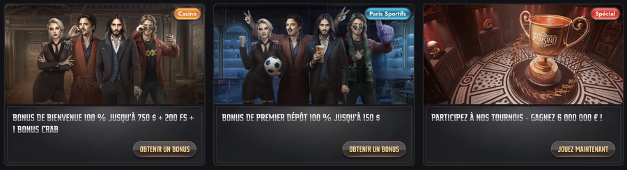 Gransino bonus et code promo – offres et bonus sans dépôt